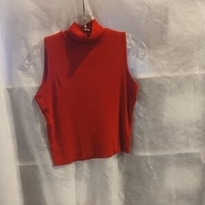Spoiled Vibrant Red Sleeveless Tank Top